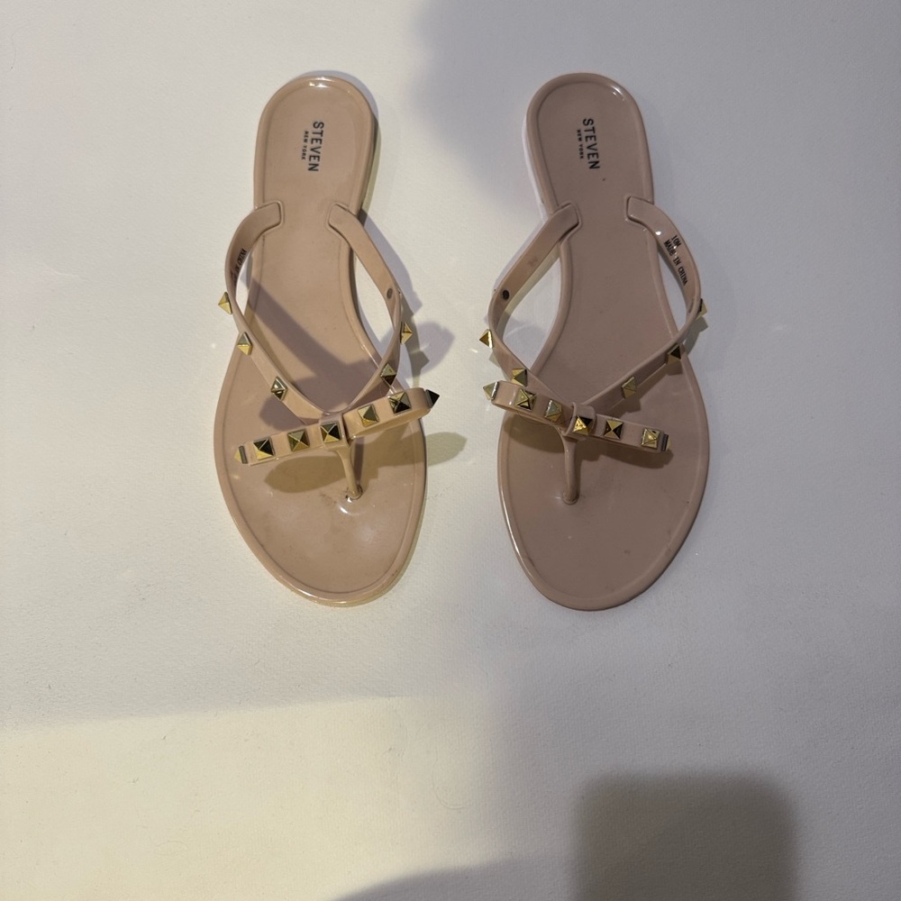 Steve Madden Nude Studded Women's Sandals